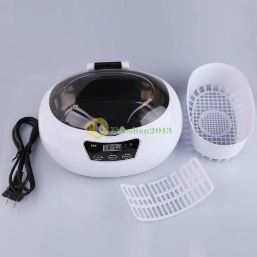 A1st digital jewelry glasses watch ultrasonic cleaner cleaning machine 600ml 50w for sale