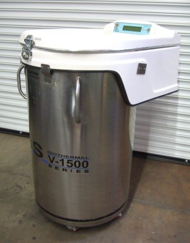 CBS Isothermal V-1500 Cryo Liquid Nitrogen Biogenic Tank Dewar Freezer CBS 2300
