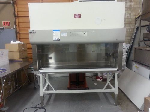 Nuaire biological safety cabinet class ii a2 nu-s437-600 lab flow fume hood for sale
