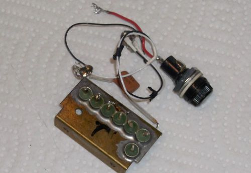 Synrad Laser Fuse Holder Key Switch &amp; Random Hardware Spare Parts