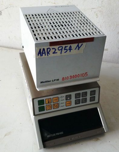 METTLER TOLEDO LP16M AND PM400 ELECTRONIC BALANCE- AAR 2954