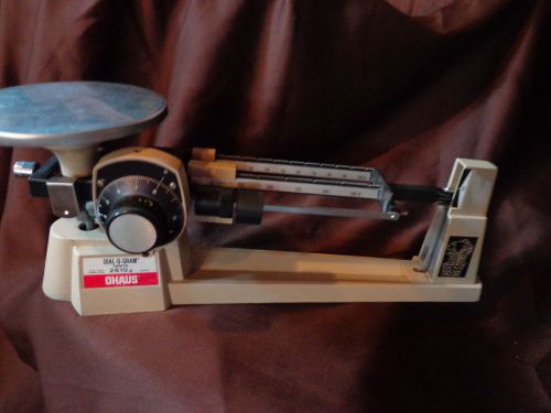 OHAUS Dial- O - Gram  triple beam Balance Scale 2610 g capacity