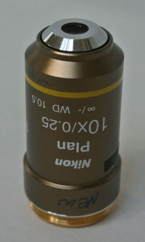 Nikon 10x objective - plan 10x/0.25 for sale