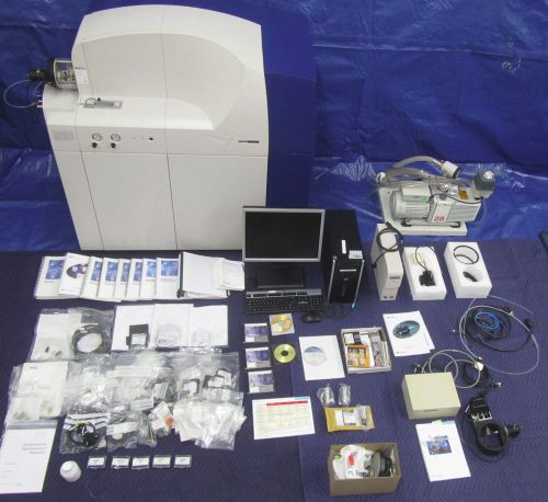 Lot waters api-us q-tof mass spectrometer esi apci manuals w/parts &amp; accessories for sale