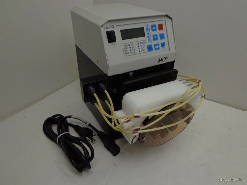 Idex ismatec mcp peristaltic pump ism404c 8-roll 4-chann 0.002–230ml w/warranty for sale