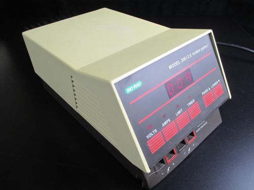 BIO-RAD Model 200 / 2.0 Electrophoresis Power Supply #7