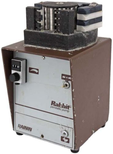 Rainin instrument rabbit bidirectional peristaltic hplc lab pump 4-ch head parts for sale