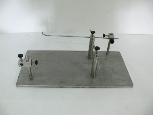 Stainless Steel 15 1/2&#034; to 8&#034; Lab Stand