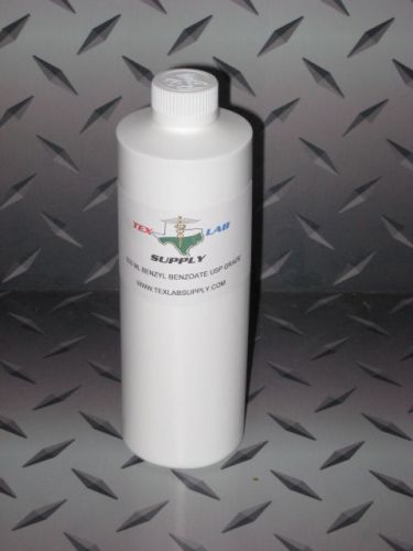 Tex Lab Supply 500 mL Benzyl Benzoate USP Grade STERILE FREE SHIPPING