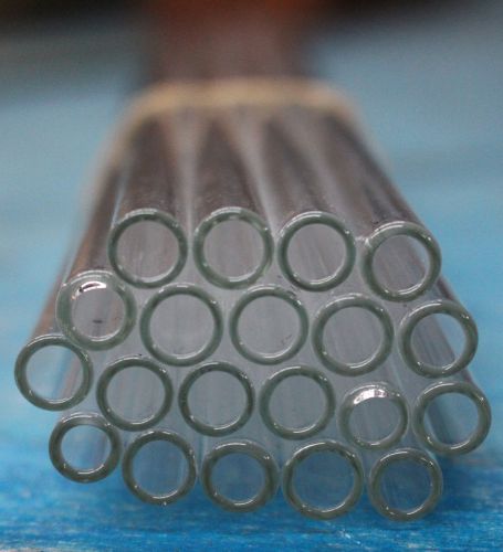 Glass tubing 20 pieces borosilicate pyrex tubes 8mm x1.6mmx160mm for sale