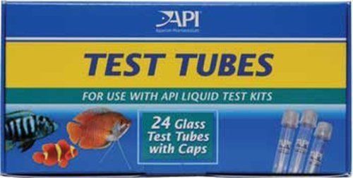 API Replacement Test Tubes with Caps (24 Count) New
