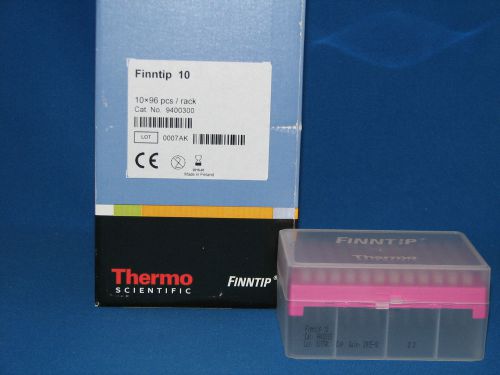 Thermo Scientific Finntip 10 Pipette Pipet Tips # 9400300 10 Racks of  96