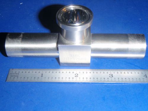 Tri-clover 3/4 inch sanitary t  clamp x butt weld for sale