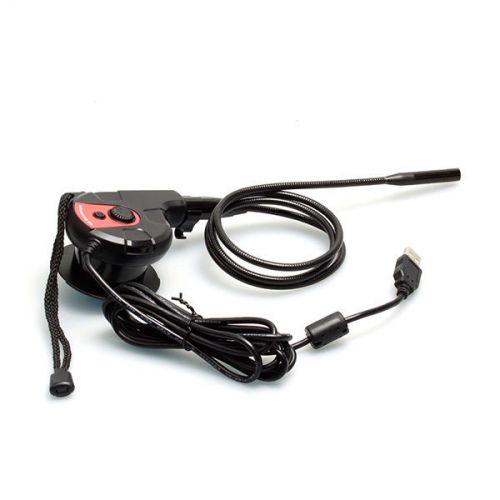 USB Endoscope Borescope Inspection 8.5mm Snake Scope Camera+6 LEDs Night Vision