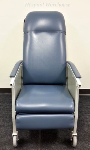 Lumex 3 position medical recliner chair (blue ridge) 574g427 physical therapy for sale