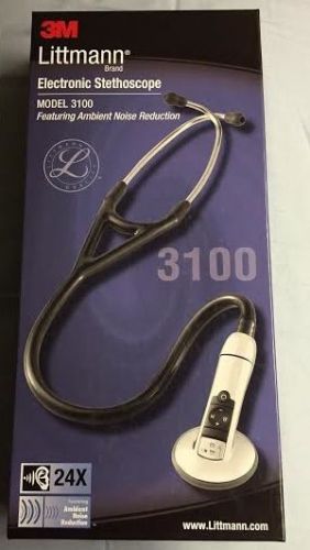 3m littmann electronic stethoscope model 3100 new for sale
