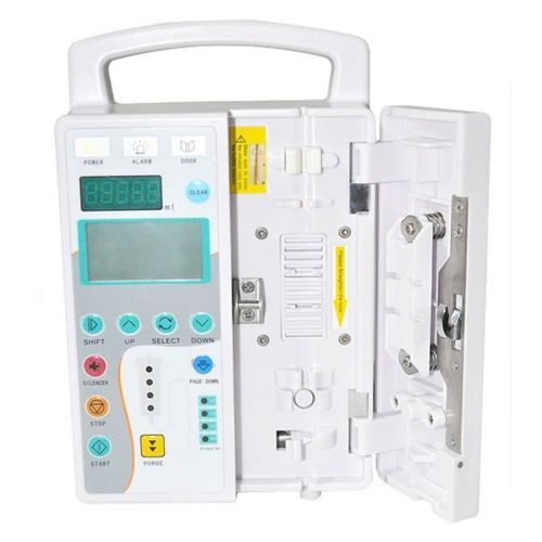 Infusion pump- iv &amp; fluid equipment with voice alarm monitor for vet or human for sale