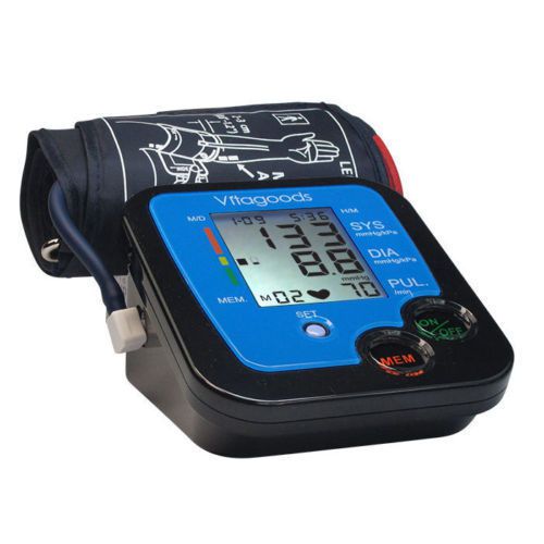 VitaGoods Digital Pulse Desktop Blood Pressure Monitor - 90 Reading(s) - Black,