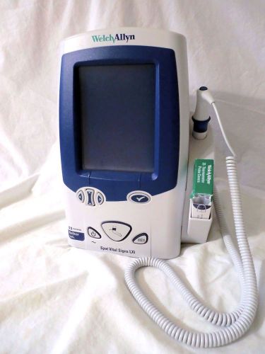 Spot lxi with blood pressure and suretemp thermometry welch allyn 450t0-e1 for sale