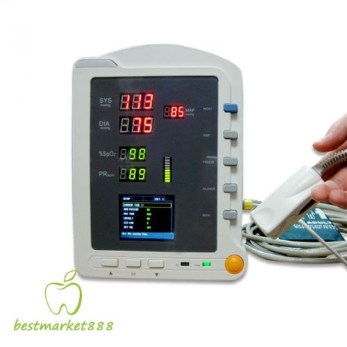 Rpm-6000a2# 2.8-inch icu ccu 3-parameter vital sign monitor patient nibp spo2 pr for sale