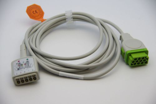 5 leads ecg trunk cable for ge marquette eagle dash monitor, new , in usa for sale