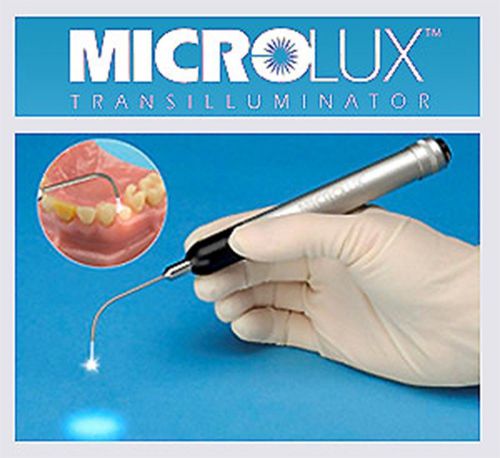 Microlux w/proximal caries attachment (includes 5 fibers and 3 n size batteries) for sale