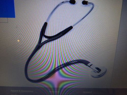 Clinical Stereo™ Stethoscope Black, Prestige Medical #131, NEW, 50% OFF