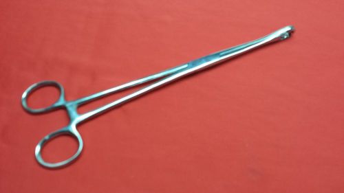 12 PCS NEW STAINLESS STEEL SPONG HOLDING FORCEPS 9.5&#039;&#039; SERRATED