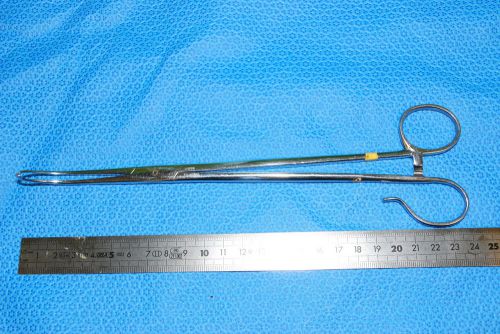 Weck ALLIS Long 9.5&#034; Curved Tissue Forceps