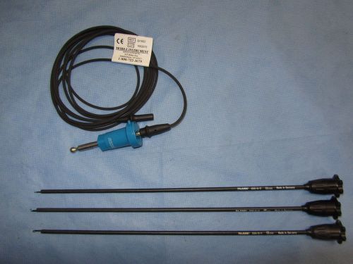 PAJUNK Series 1299 Retractable, monopolar HF-electrodes, LOT OF 3 w/cable incl.