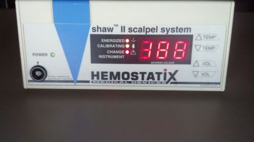 Hemostatix 600DShaw II Scalpel System  (Updated!)