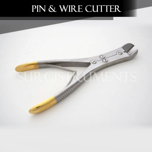 T/C CNC Pin &amp; Wire Cutter Orthopedic Surgical 8.50 Angled CUTTING CAP 3/32&#034; MAX