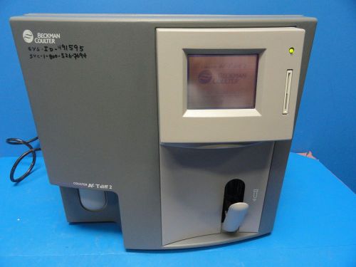 Beckman coulter ac.t / act diff 2 hematology analyzer w/ manual for sale