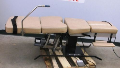 HEALTHCARE MANUFACTURING BACK SPECIALIST 1001 CHIROPRACTIC TABLE