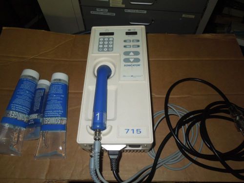 Mettler Sonicator ME715 Ultrasound Therapy Unit, DOM 2007, Very Nice Unit.