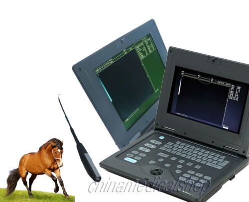 2014 Veterinary Digital Ultrasound scannner with RECTAL Linear probe 2y warranty