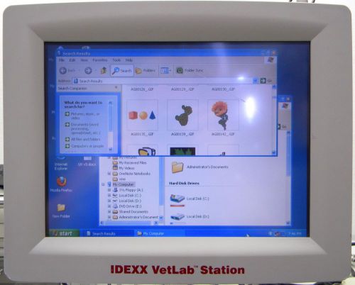 Idexx vetlab station monitor with accessories for sale