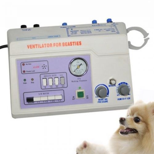 Vet Ventilator, Frequency: 8-150 breaths/min, Adjustable oxygen concentration