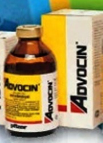 ZOETIS Advocin 2.5% danofloxacin mesylate 50ml VETERINARY used only in animal