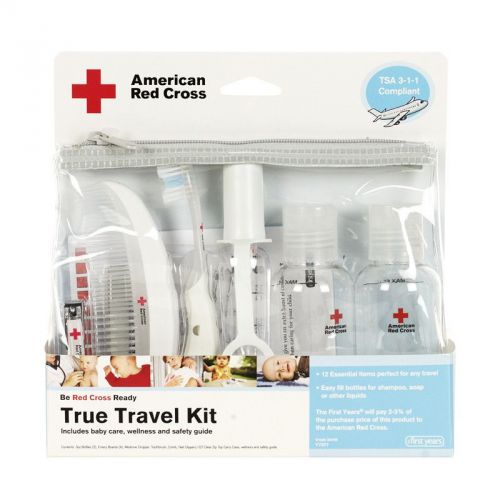 American Red Cross True Travel Kit, TSA 3-1-1 Compliant 12 essential items Y7377