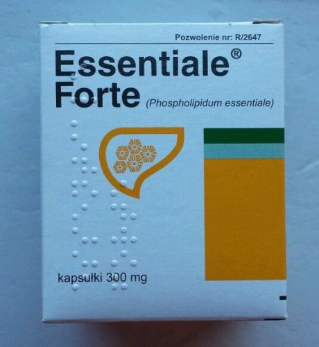 Essentiale Forte kapsules 300 mg 50 count exp 04/2015