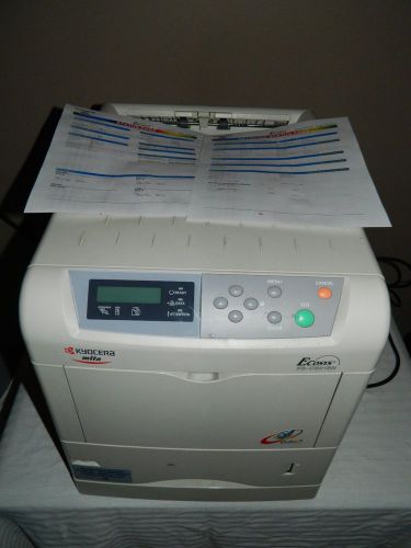 Kyocera mita ecosys color  network laser printer fs-c5016n low page count for sale
