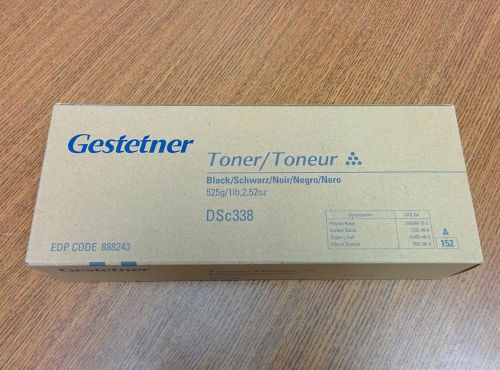Genuine Gestetner Toner DSc338 BLACK