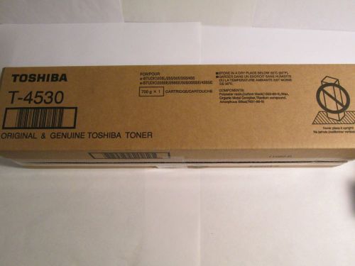 3 Genuine Toshiba T-4530 T4530 Toners
