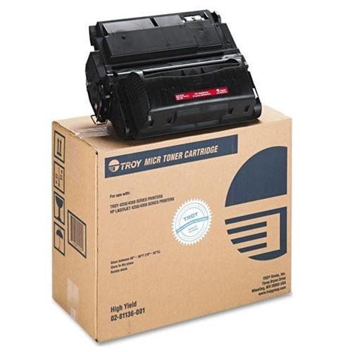 Troy high-quality micr black toner cartridge - laser - 20000 page - (0281136001) for sale