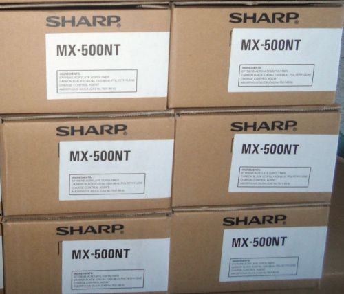 Lot of SIX (6) SEALED NIB Sharp MX-500NT for MX-M283 MX-M363 MX-M453 503FreeShip