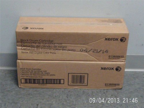 2 New Genuine Xerox 700 Digital Color Press Black Drum Cartridges