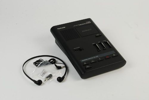 Olympus Pearlcorder T1000 Desktop Microcassette Transcriber W/ Accessories