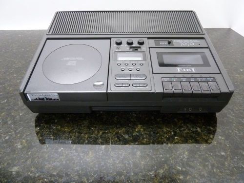EIKI MODEL 7070A COMBO CD PLAYER &amp; CASSETTE TAPE DECK FOR PARTS OR REPAIR