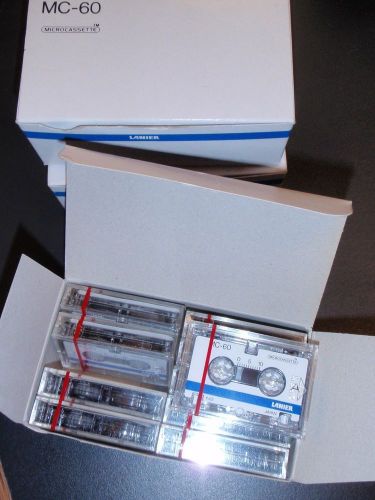 Lanier MC60 microcassette tapes 10 pack